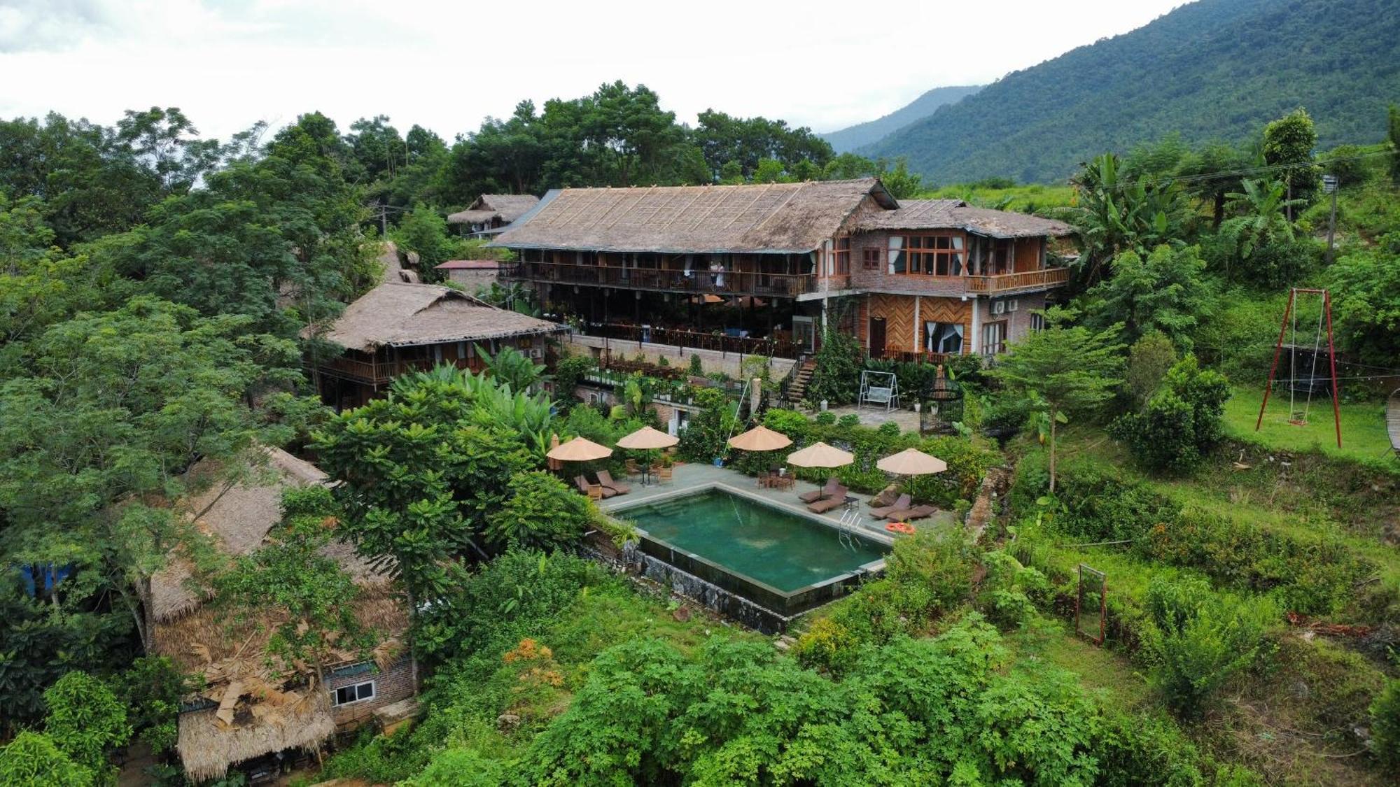 Inh La Home Pu Luong Exterior photo